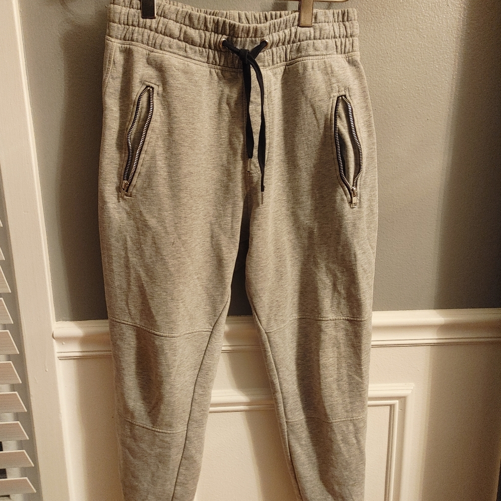 Gray woman's sweatpants